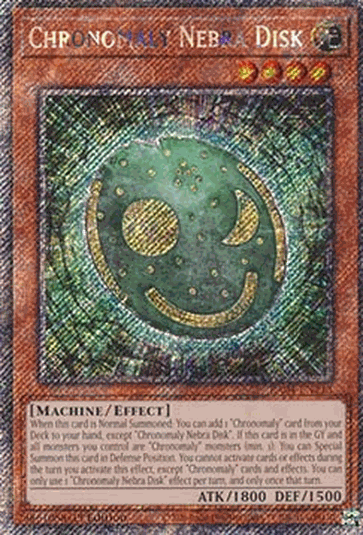 Chronomaly Nebra Disk (V.1 - Platinum Secret Rare)