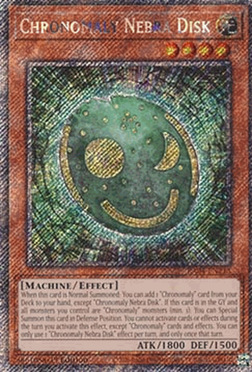 Chronomaly Nebra Disk (V.1 - Platinum Secret Rare)