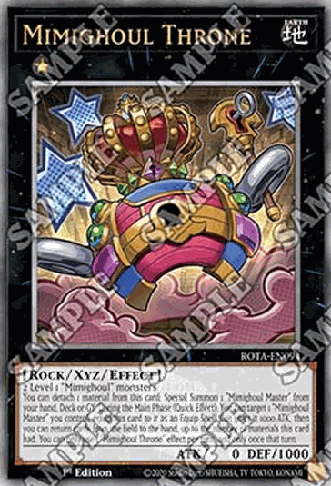 Mimighoul Throne (V.2 - Quarter Century Secret Rare)