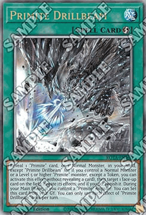 Primite Drillbeam (V.2 - Quarter Century Secret Rare)