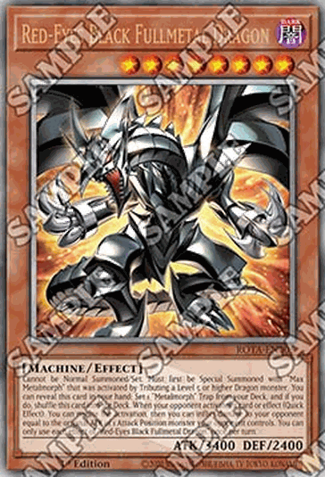 Red-Eyes Black Fullmetal Dragon (V.2 - Quarter Century Secret Rare)