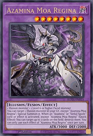 Azamina Moa Regina (V.1 - Ultra Rare)