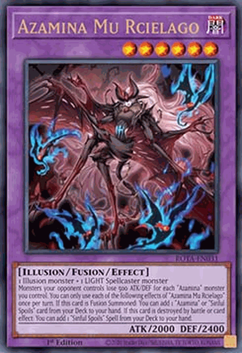 Azamina Mu Rcielago (V.1 - Ultra Rare)