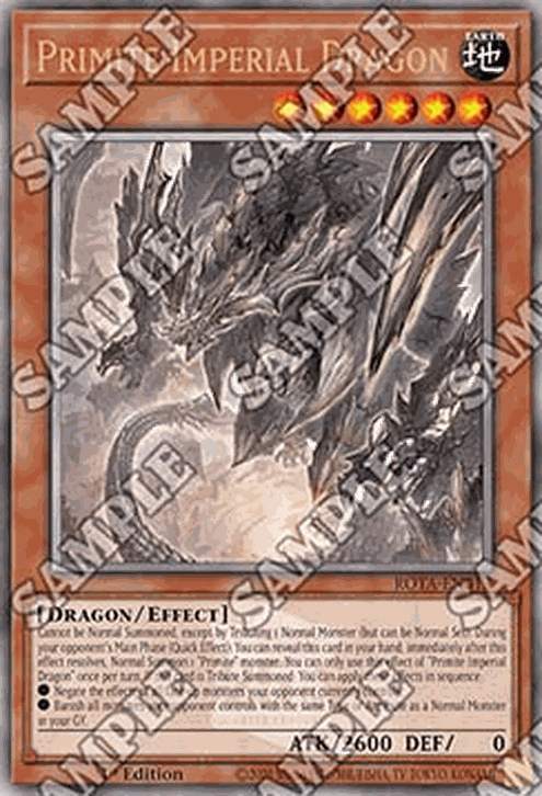 Primite Imperial Dragon (V.2 - Quarter Century Secret Rare)