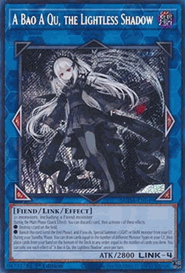 A Bao A Qu, the Lightless Shadow (V.1 - Secret Rare)