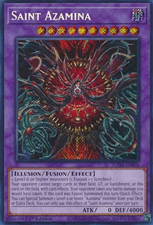 Saint Azamina (V.1 - Secret Rare)