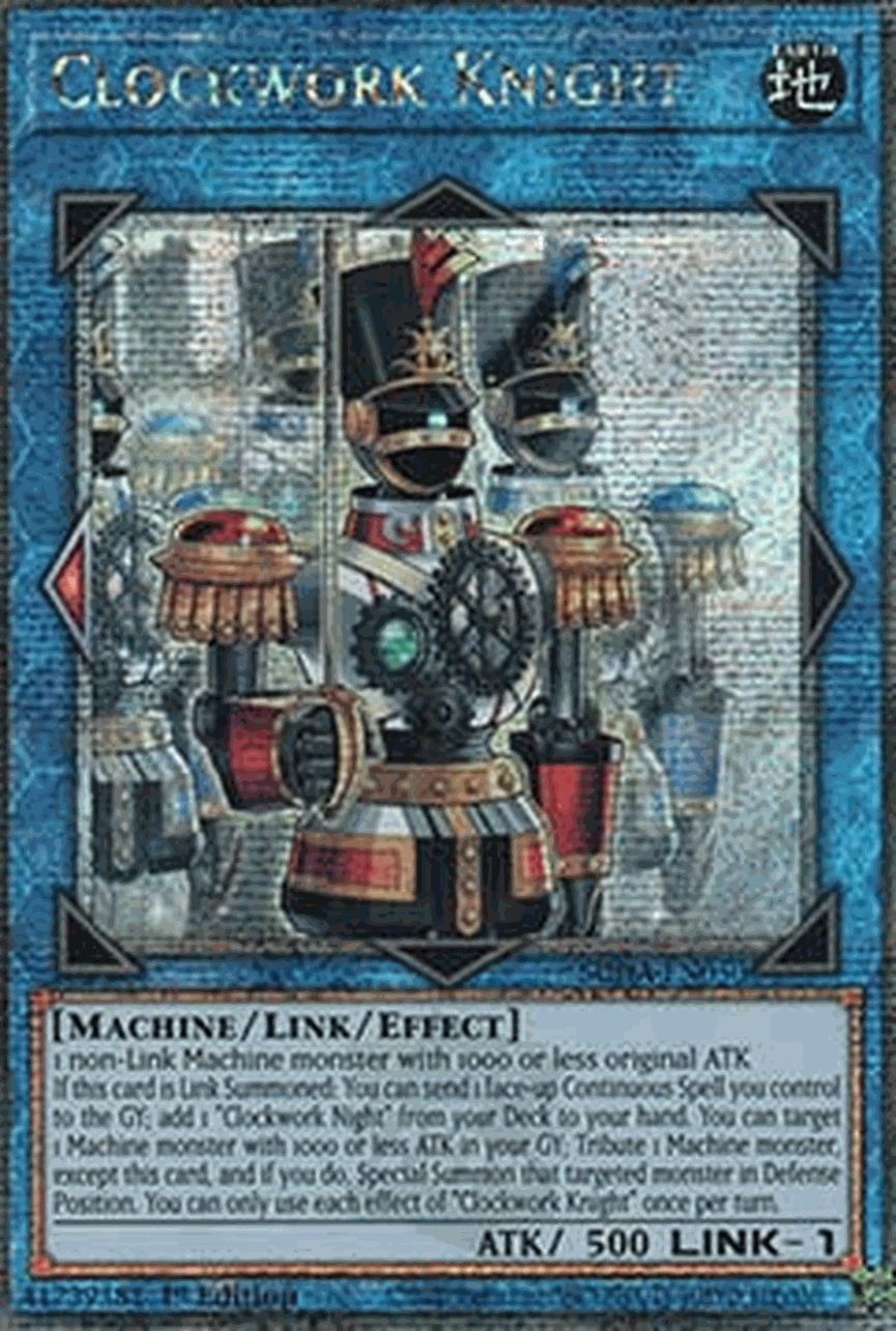 Clockwork Knight (V.2 - Quarter Century Secret Rare)