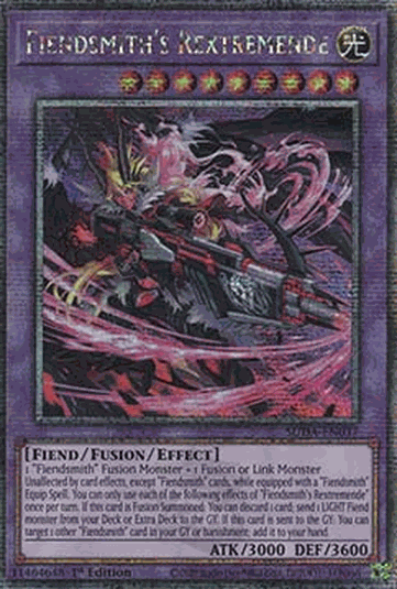 Fiendsmith’s Rextremende (V.2 - Quarter Century Secret Rare)