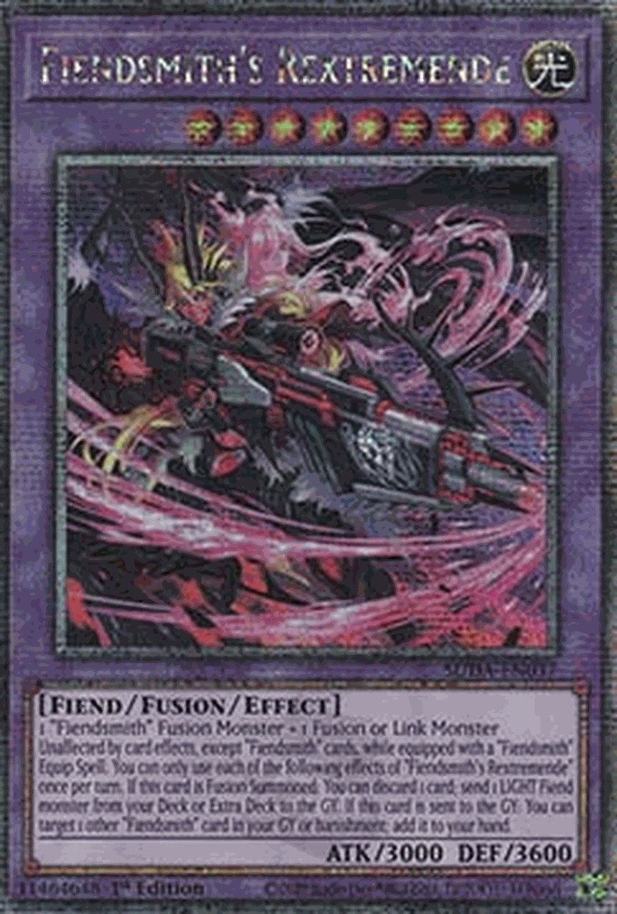 Fiendsmith’s Rextremende (V.2 - Quarter Century Secret Rare)