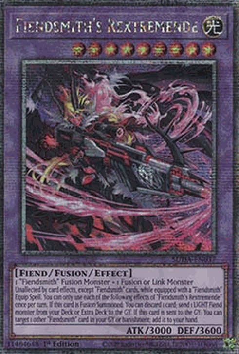 Fiendsmith’s Rextremende (V.2 - Quarter Century Secret Rare)