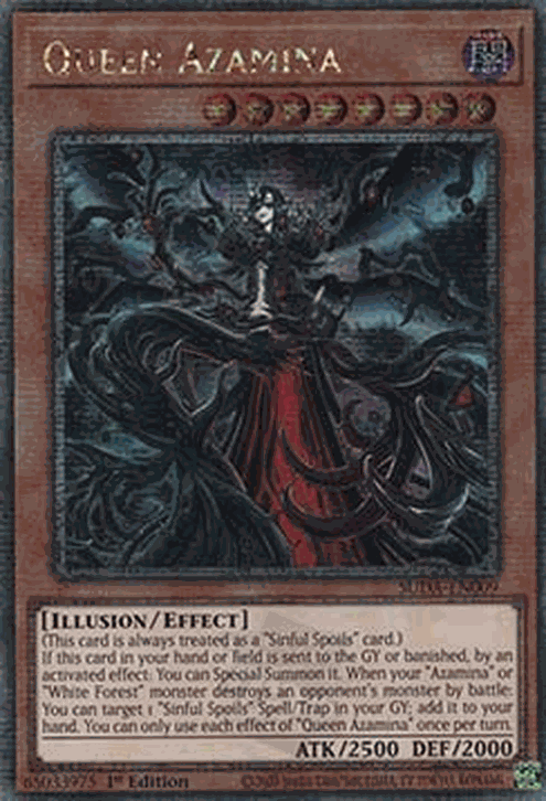 Queen Azamina (V.2 - Quarter Century Secret Rare)