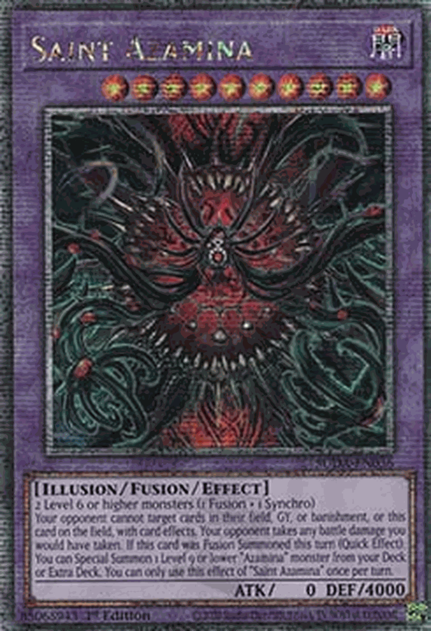 Saint Azamina (V.2 - Quarter Century Secret Rare)