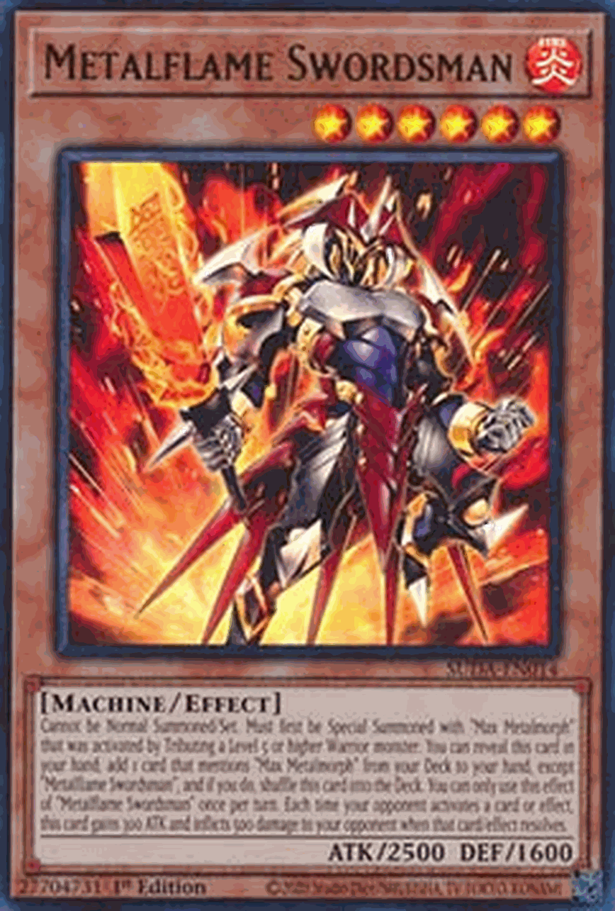 Metalflame Swordsman (V.1 - Ultra Rare)