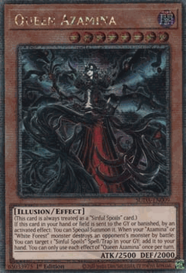Queen Azamina (V.2 - Quarter Century Secret Rare)