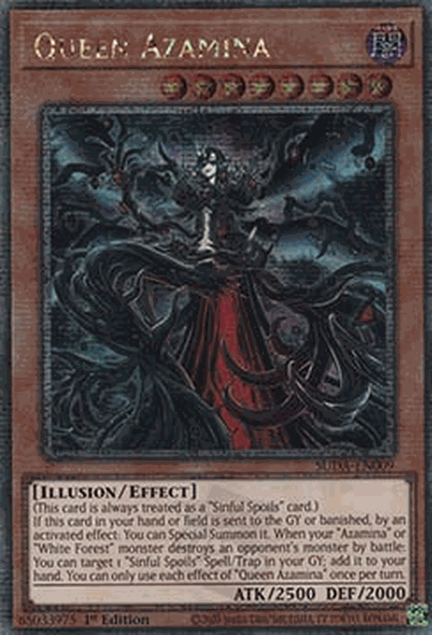Queen Azamina (V.2 - Quarter Century Secret Rare)
