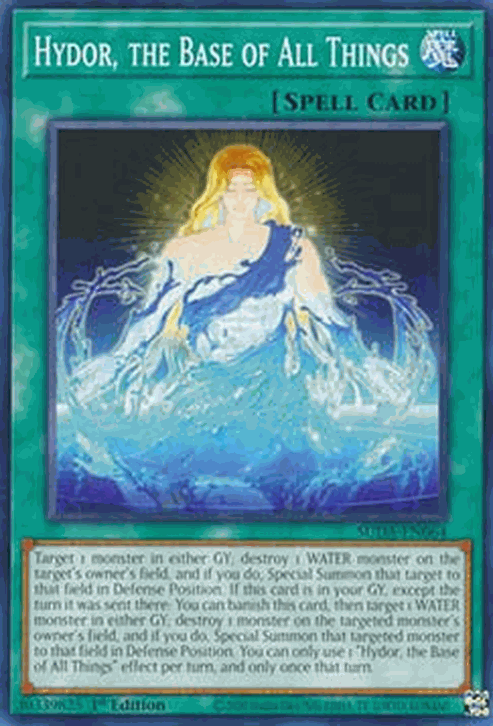 Hydor, the Base of All Things