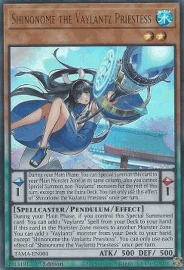 Shinonome the Vaylantz Priestess (V.1 - Ultra Rare)