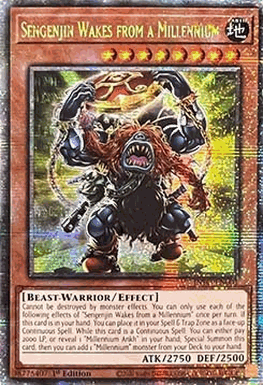 Sengenjin Wakes from a Millennium (V.2 - Quarter Century Secret Rare)
