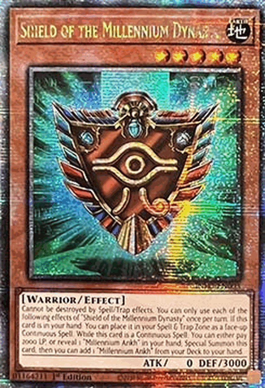 Shield of the Millennium Dynasty (V.2 - Quarter Century Secret Rare)