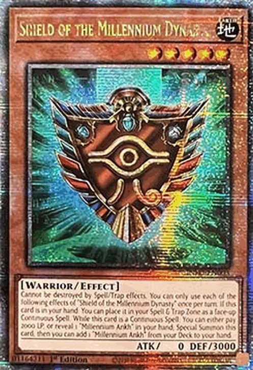 Shield of the Millennium Dynasty (V.2 - Quarter Century Secret Rare)