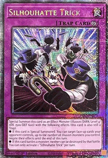 Silhouhatte Trick (V.2 - Quarter Century Secret Rare)