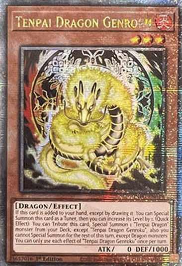 Tenpai Dragon Genroku (V.2 - Quarter Century Secret Rare)