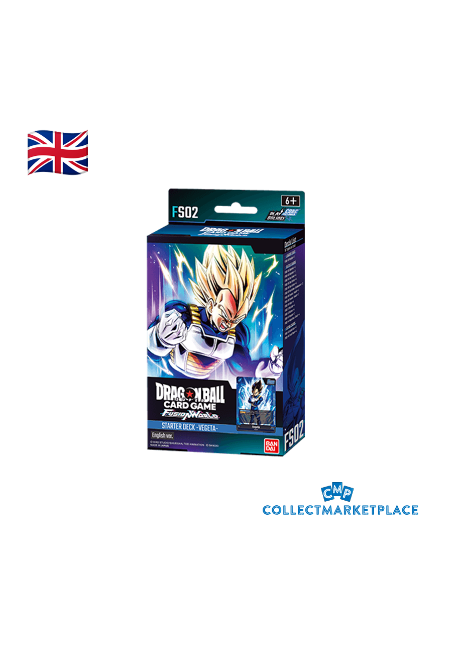 DRAGON BALL SUPER - FUSION WORLD FS02 STARTER DECK Vegeta DRAGON BALL SUPER - FUSION WORLD FS02 STARTER DECK Vegeta
