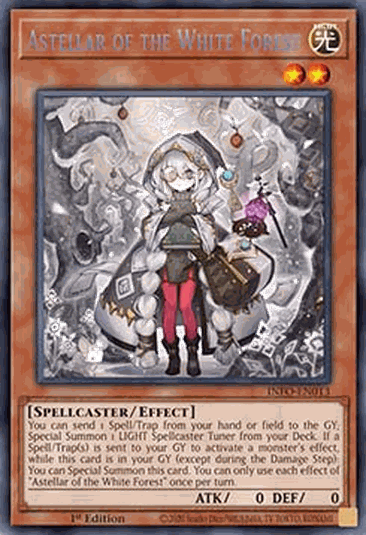 Astellar of the White Forest (V.1 - Secret Rare)