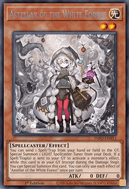 Astellar of the White Forest (V.1 - Secret Rare)