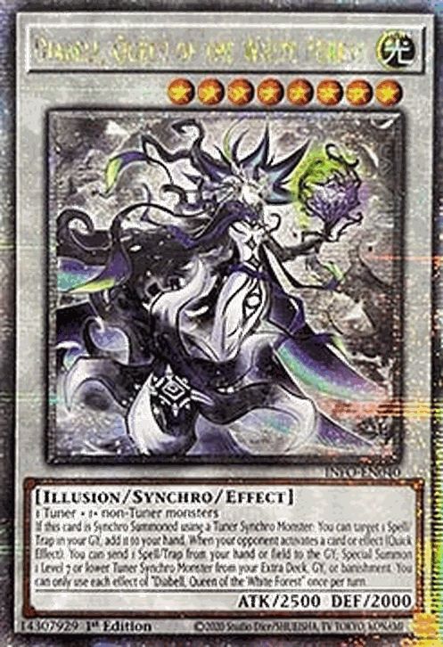 Diabell, Queen of the White Forest (V.2 - Quarter Century Secret Rare)