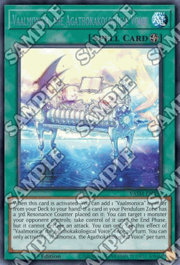 Vaalmonica, the Agathokakological Voice (V.2 - Collectors Rare)