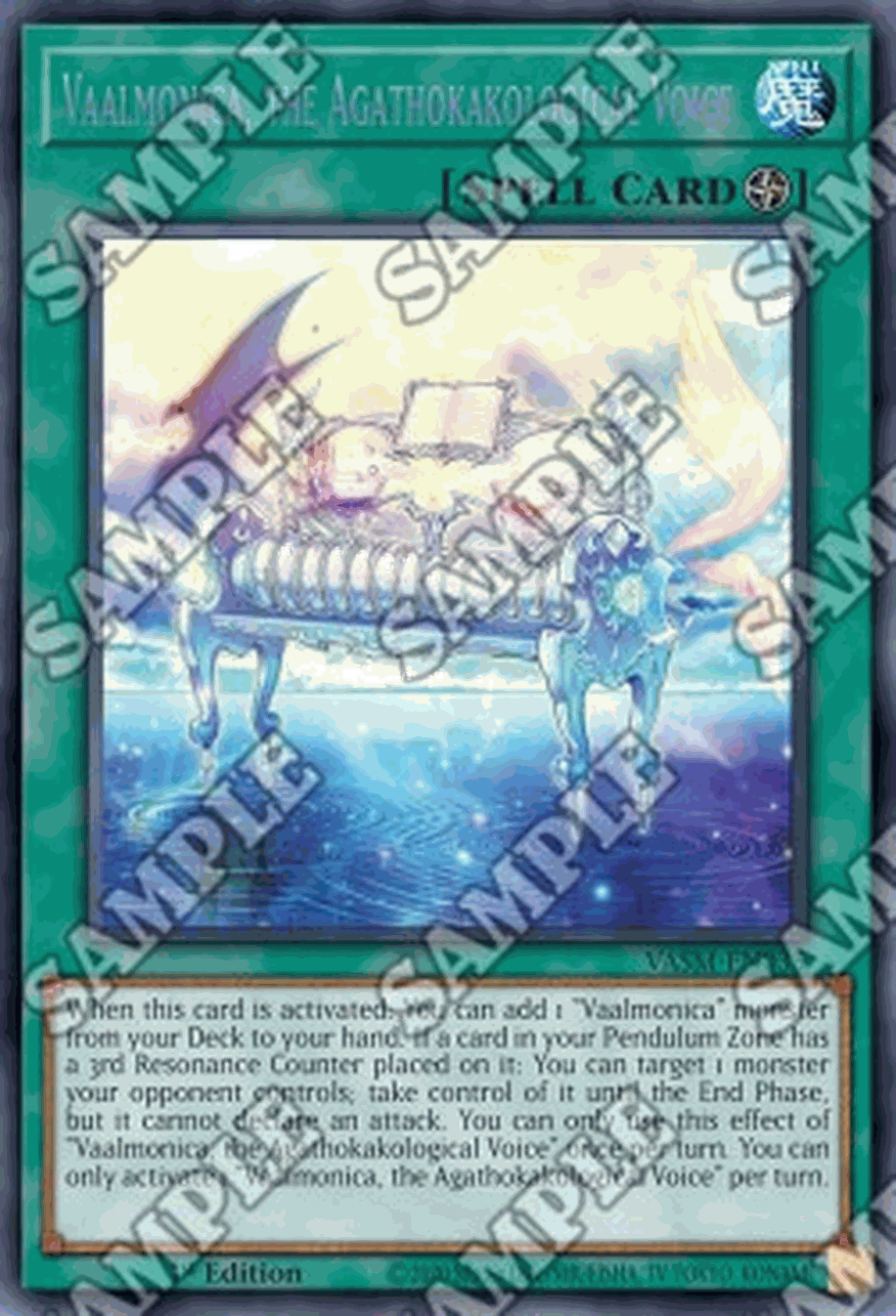 Vaalmonica, the Agathokakological Voice (V.2 - Collectors Rare)