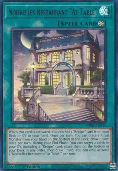 Nouvelles Restaurant ”At Table” (V.1 - Ultra Rare)