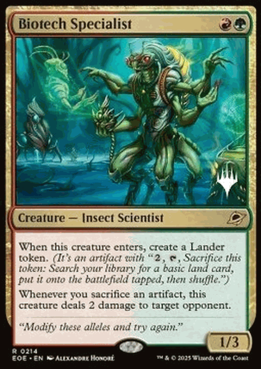 Biotech Specialist (V.2)