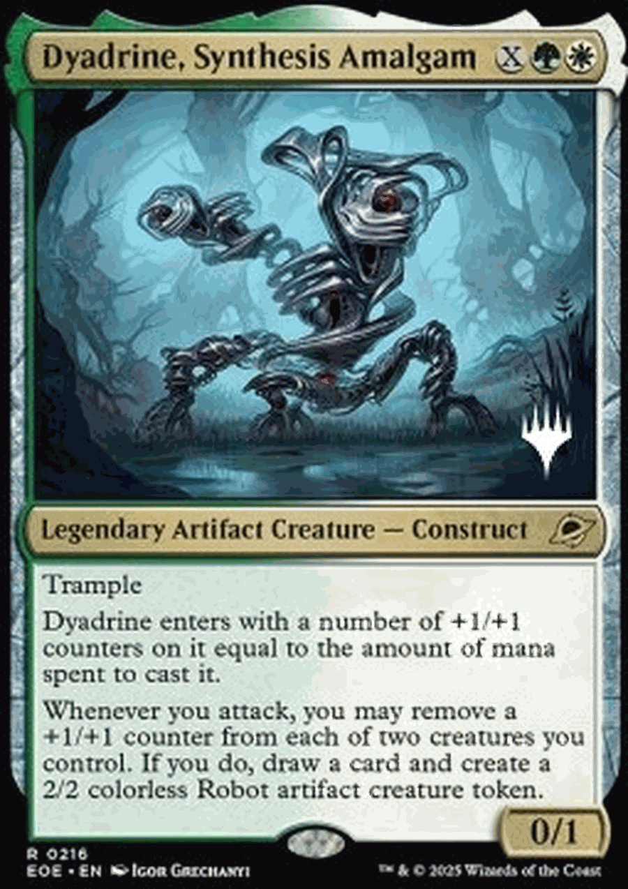 Dyadrine, Synthesis Amalgam (V.2)