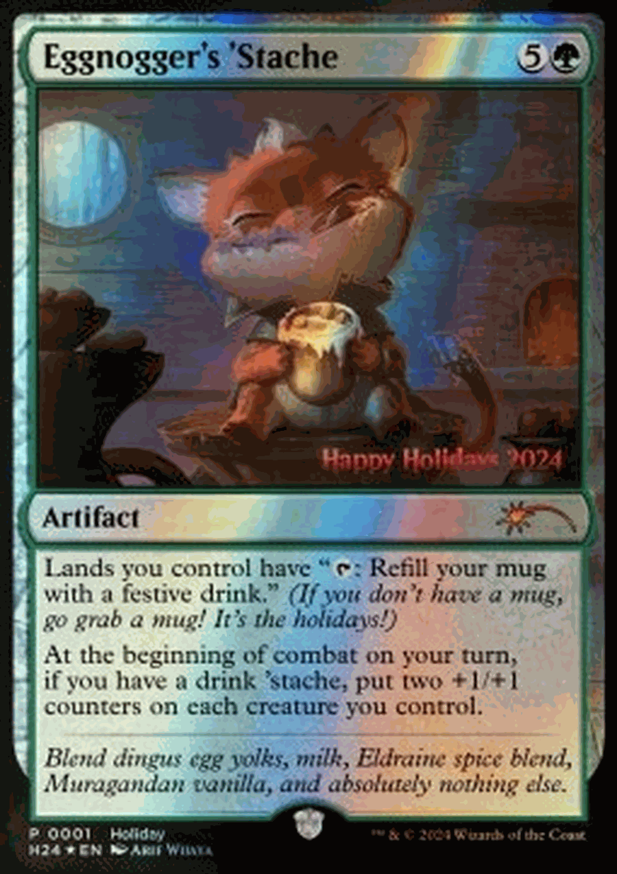 Eggnogger’s ’Stache