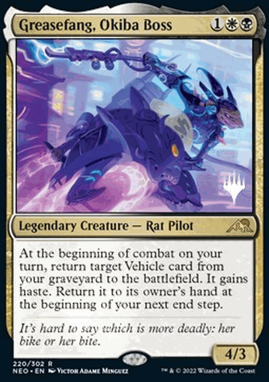Greasefang, Okiba Boss (V.2)
