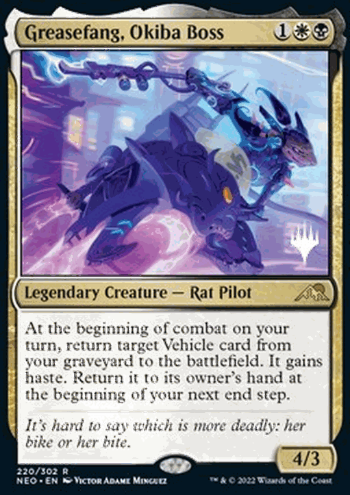 Greasefang, Okiba Boss (V.2)
