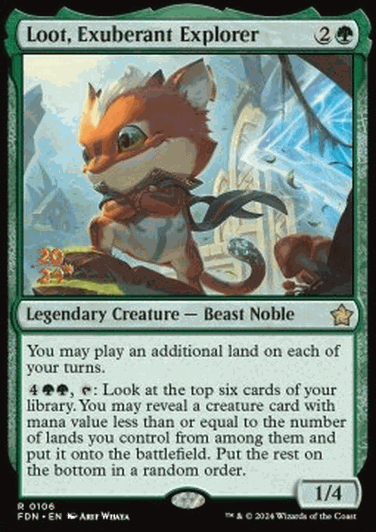 Loot, Exuberant Explorer
