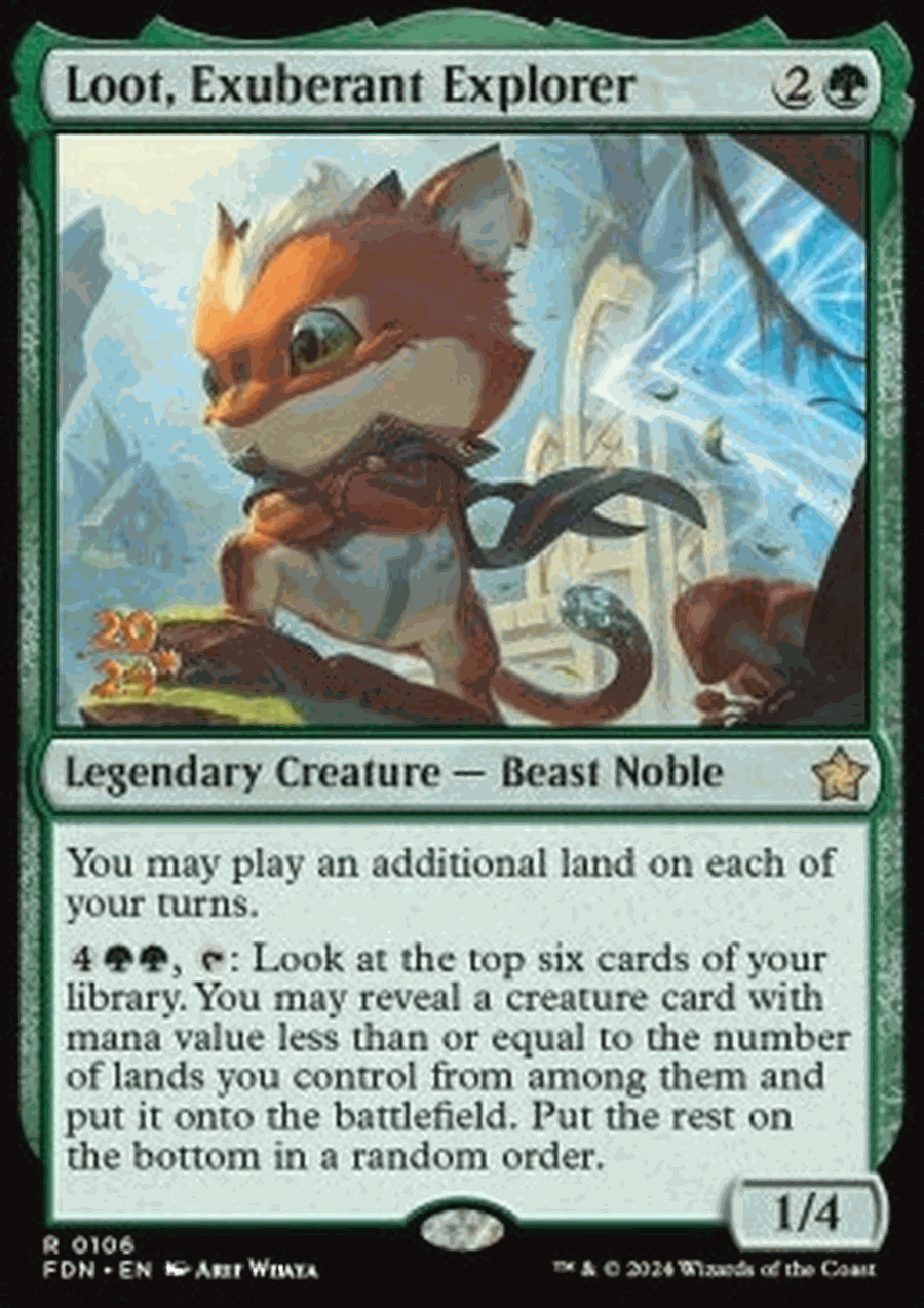 Loot, Exuberant Explorer
