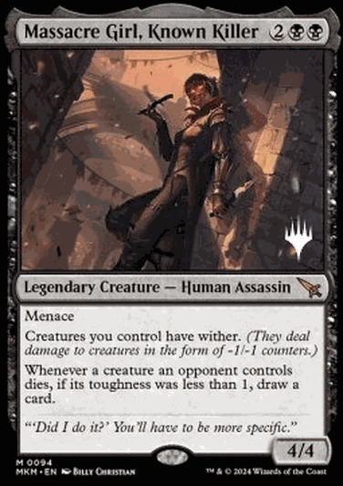 Massacre Girl, Known Killer (V.2)