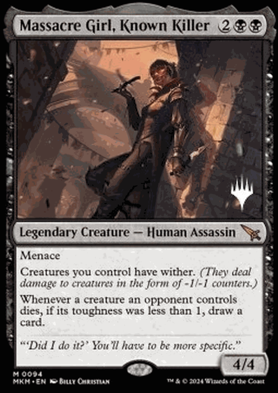 Massacre Girl, Known Killer (V.2)