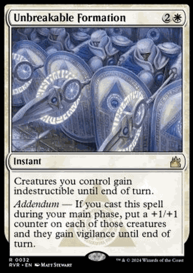 Unbreakable Formation