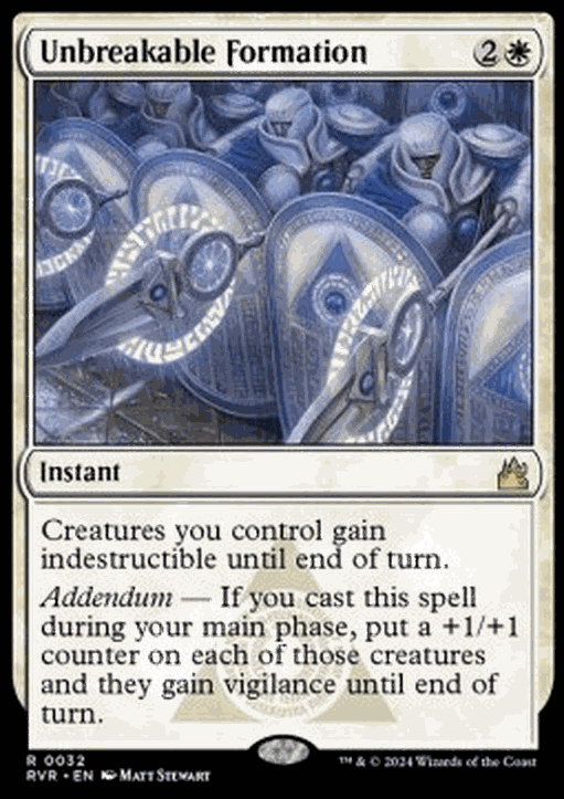Unbreakable Formation