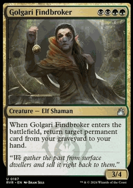 Golgari Findbroker