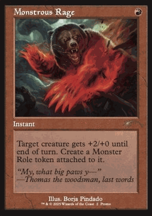 Monstrous Rage