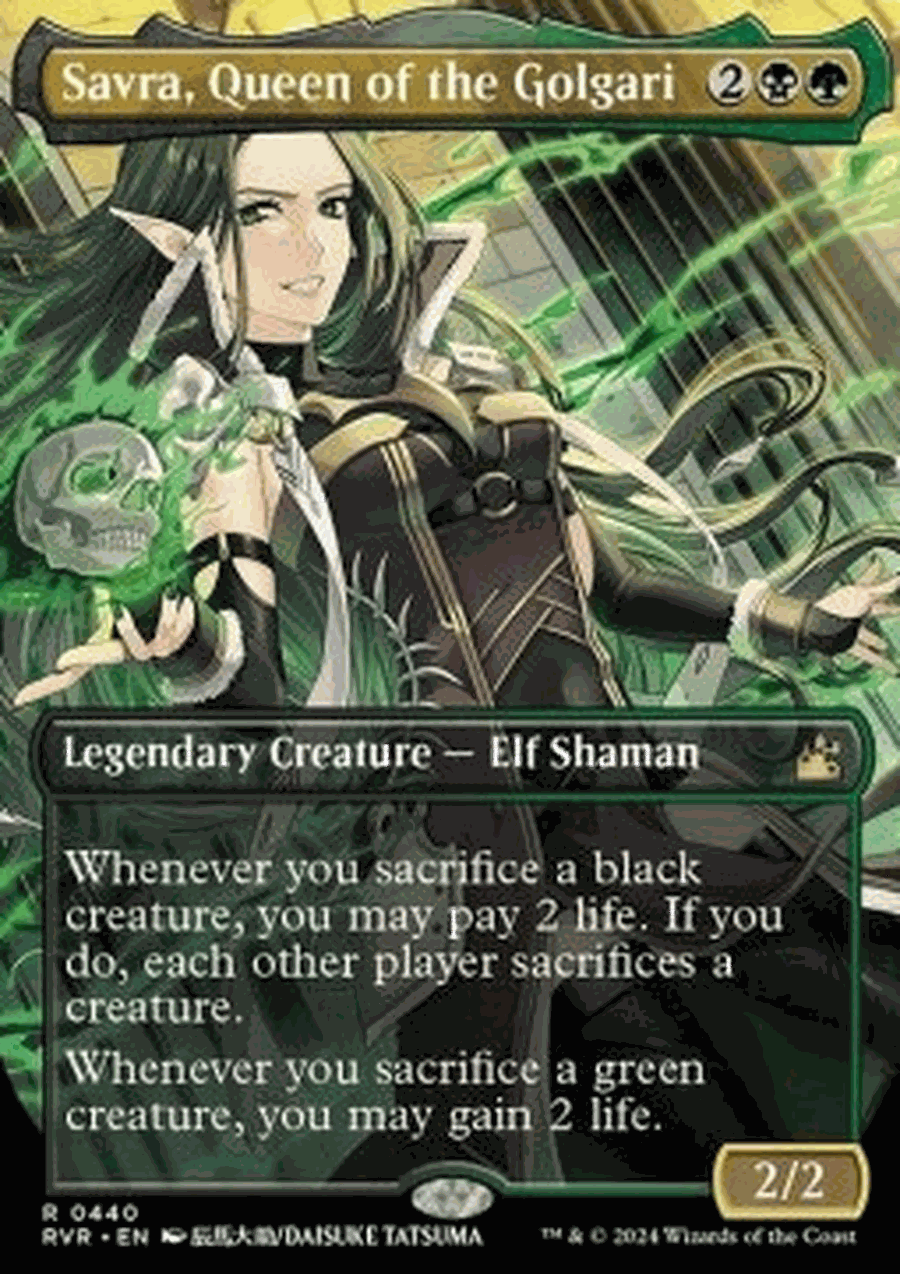 Savra, Queen of the Golgari (V.2)