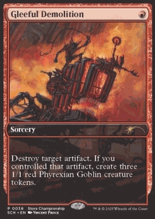 Gleeful Demolition