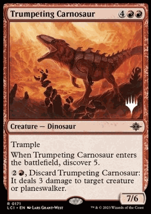 Trumpeting Carnosaur (V.2)