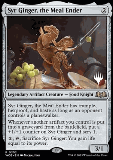 Syr Ginger, the Meal Ender (V.2)